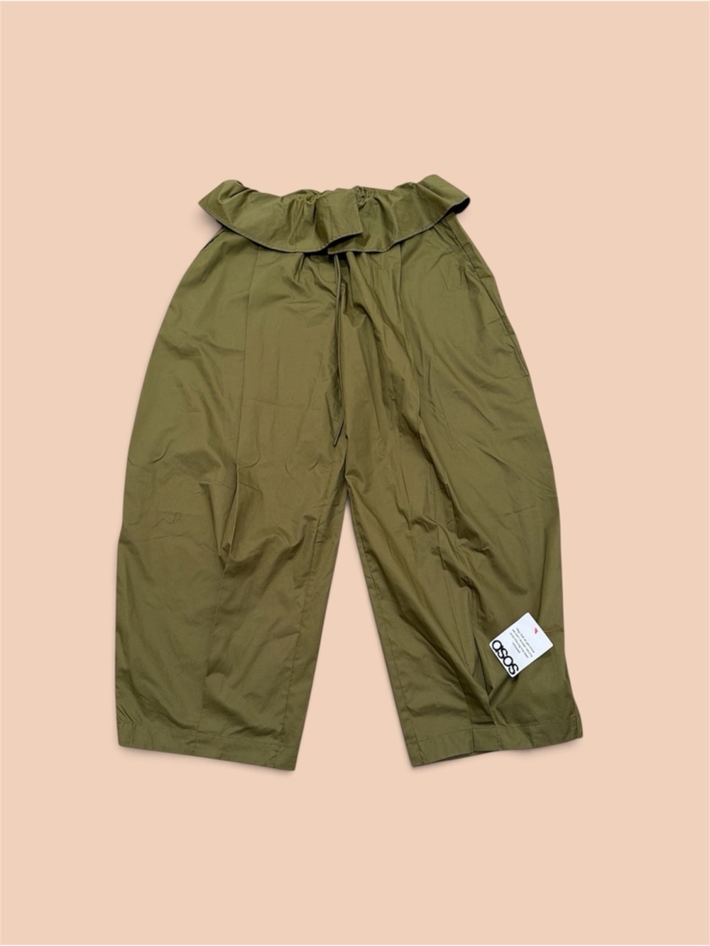 ASOS Design Foldover Waist Detail Pants - Picture 4 of 4